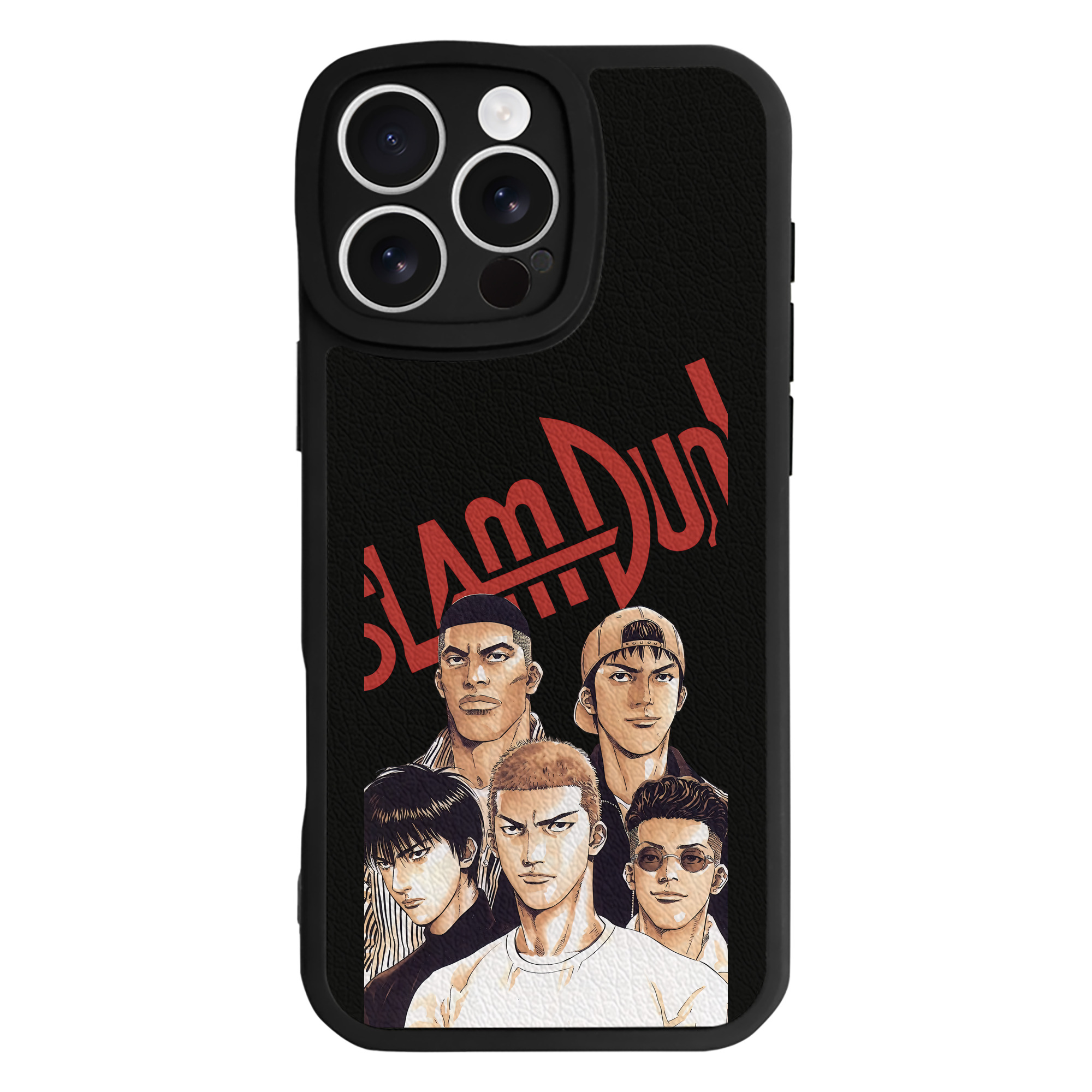 （画像用） SLAM DUNK／スラムダンク 【iPhone 16シリーズ対応】シリコンスマホケース（レザー調） 材質：シリコン